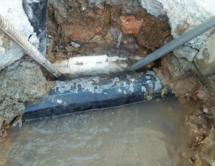 平罗测漏水之水管漏水